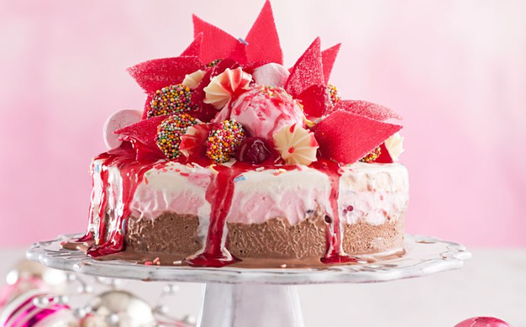 ice cream cake,dumb dumb ice cream cake