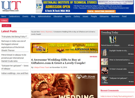 Udaipur Times