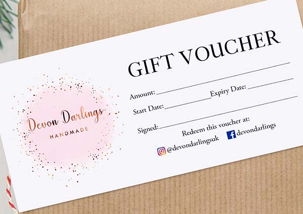 Gift vouchers 