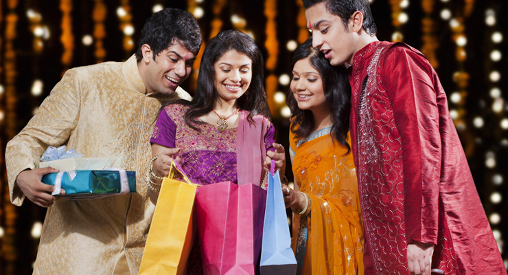 diwali clothes shopping
