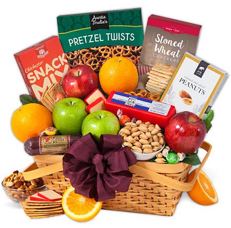 gift basket mother healthy well fruit deluxe baskets gifts cheering moms amazing ubaskets nursing comfortable dress gourmetgiftbaskets