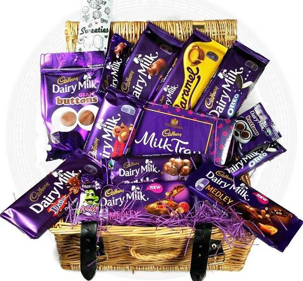 Basket of Chocolate Goodies