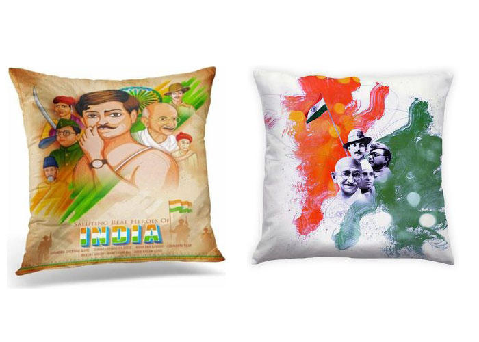Freedom fighters cushions