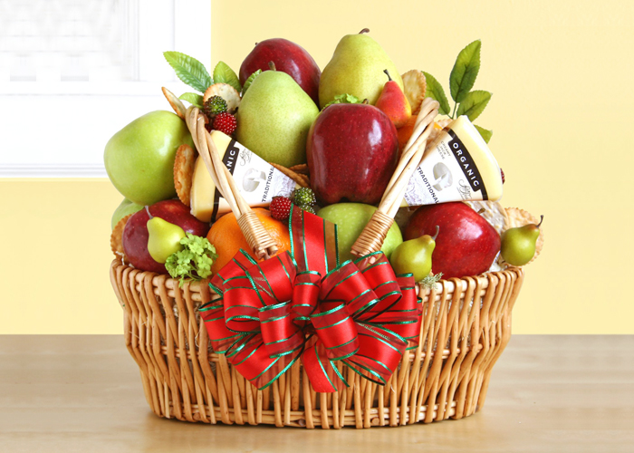 Fruits gift basket