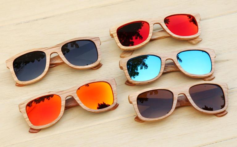 Wooden sunglasses