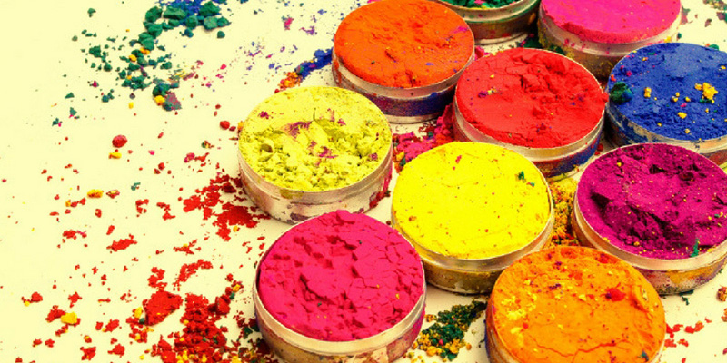 Holi rang or Gulal