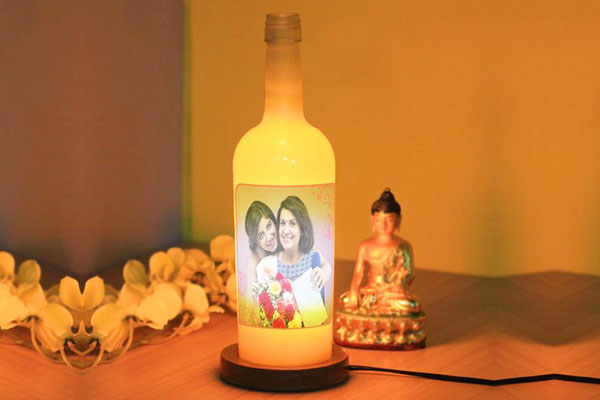 Personalized photo lamps