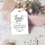 thoughtful message on the gift card