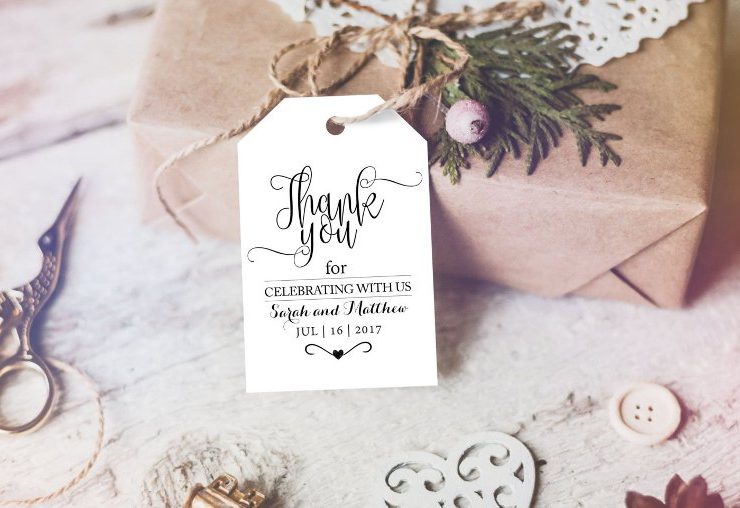 thoughtful message on the gift card