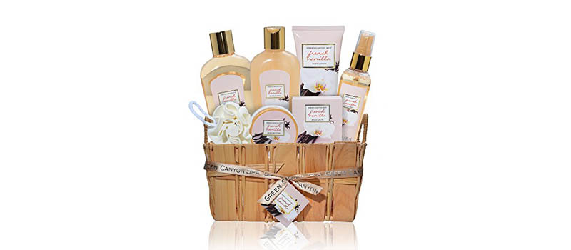 Bathing salts gift hamper