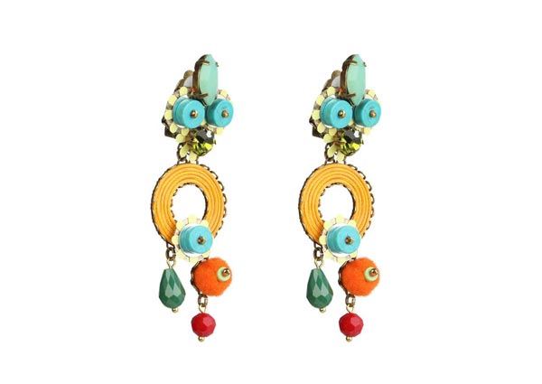 Colorful Statement Earrings