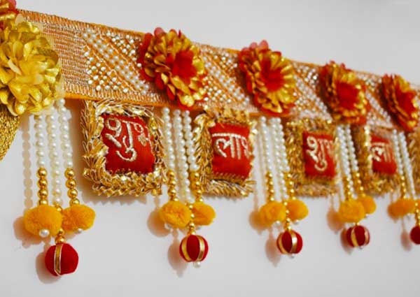 Diwali Home Decoration with Torans and Bandarwals