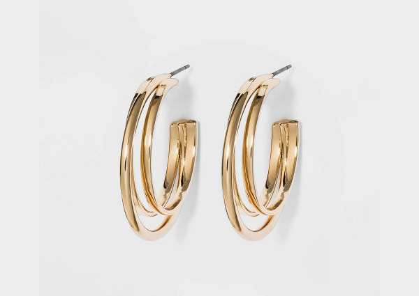 Double Hoop Earrings