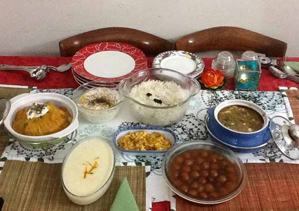 Food Party on Karwachauth