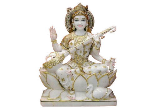 Give Saraswati Statue