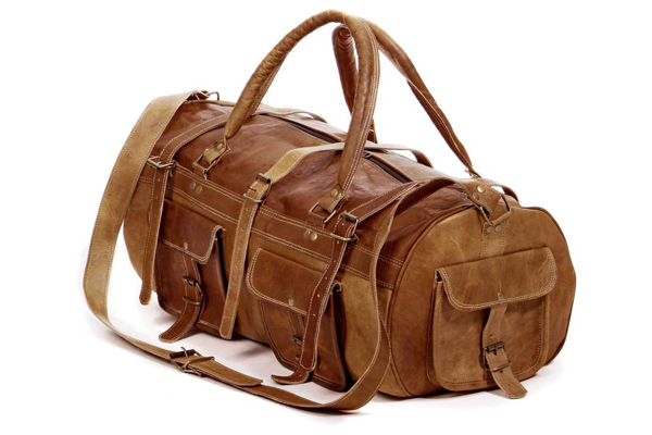 Leather Duffle Bag