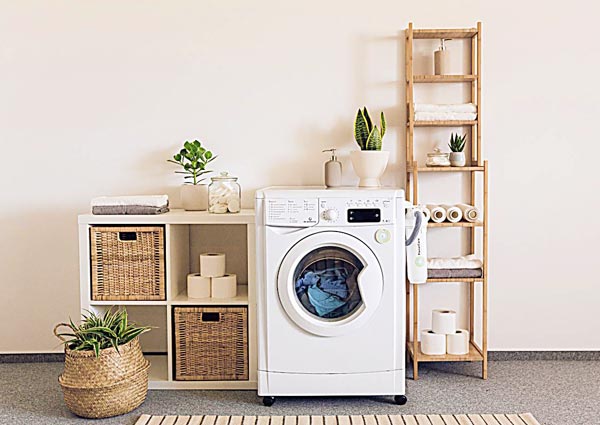 Liven Up Laundry Room with Fabulous Plants