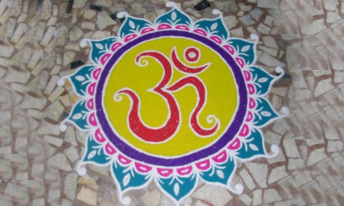 Om rangoli