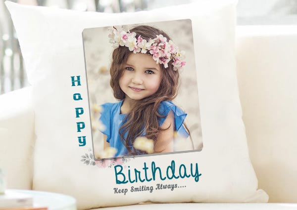 Personalized Birthday Cushion Gift