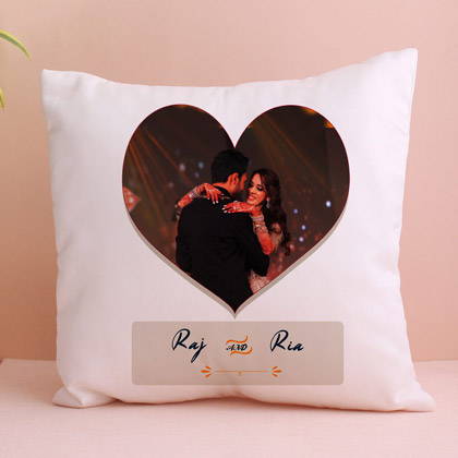 Personalized Love Cushion