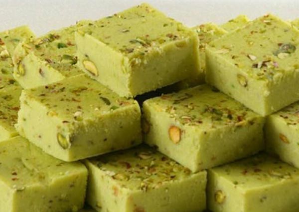 Pista Badam Burfi