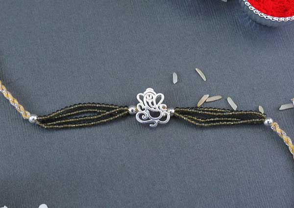 Silver Rakhi