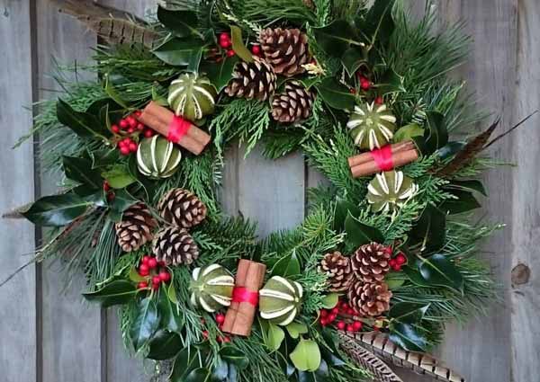 Wreath-Up in Traditional Style