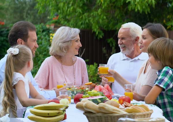 A family get together