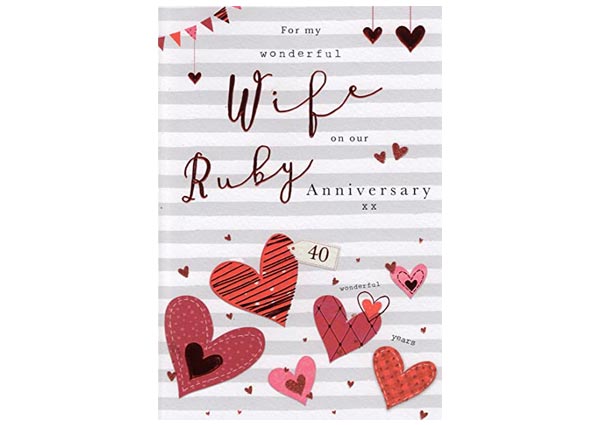 Anniversary Card To Wife