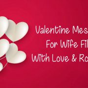 Valentine Messages For Wife Filled With Love