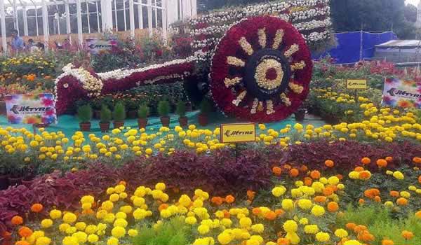 dasara flower show mysore karnataka