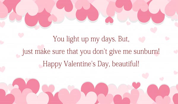 Funny Valentine Messages for Wife