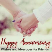 Wedding anniversary wishes and messages