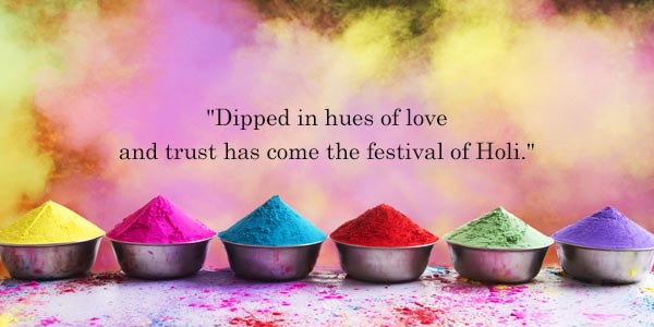 Holi Quotes in English
