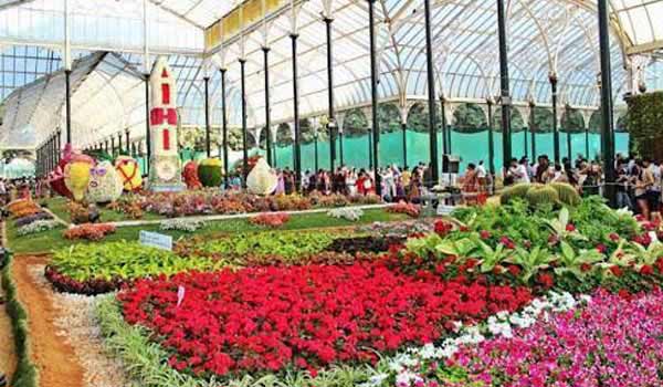 lalbagh flower show bengaluru karnataka