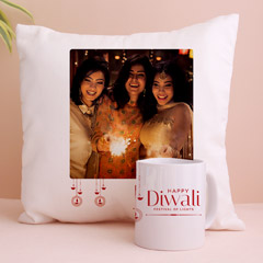 personalized mug with cushions