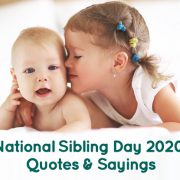 National Siblings Day Quotes