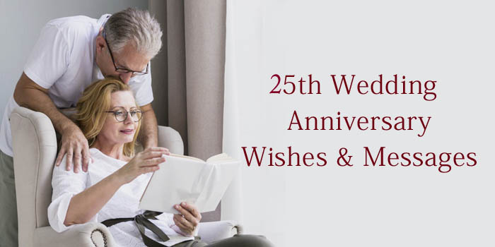 25th Wedding Anniversary Wishes & Messages