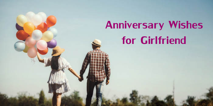 Anniversary Wishes for Girlfriend