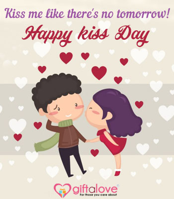 best kiss day greeting
