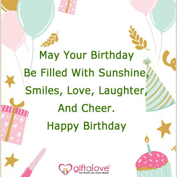 birthday greeting for him