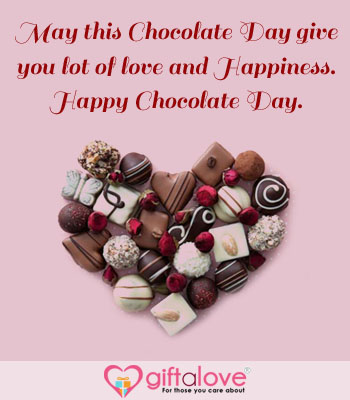 Chocolate Day greetings for Girlfriend