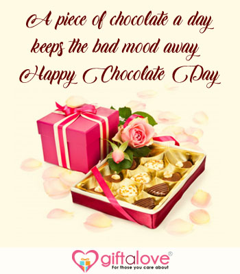 Chocolate Day Greetings for friend