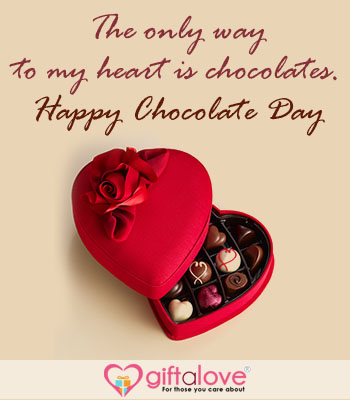 Best Chocolate Day sms