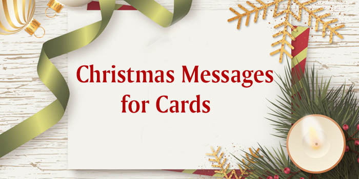 Christmas Messages for Cards