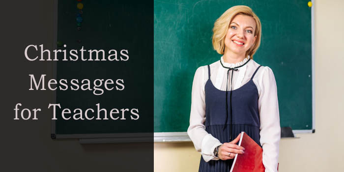Christmas Messages for Teachers