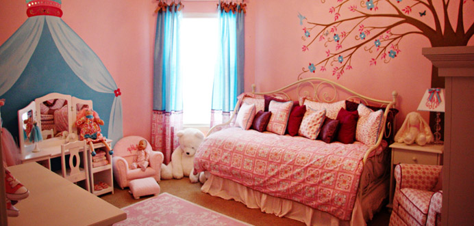 GET HER BEDROOM DECORATED BEAUTIFULLY
