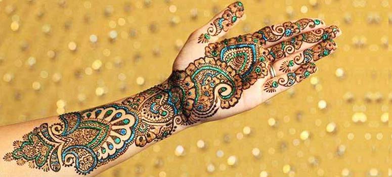 Glitter Mehendi
