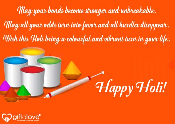 Happy Holi Wishes in English