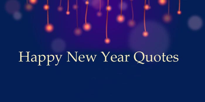 Happy New Year Quotes